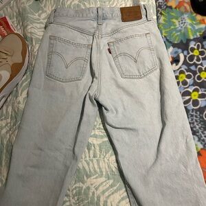 Levi's Sky Blue Denim Pants